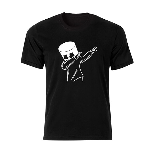 تی شرت مردانه طرح مارشملو